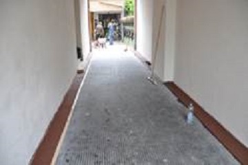 Farbiger Asphalt CreaPhalt in Terra Cotta