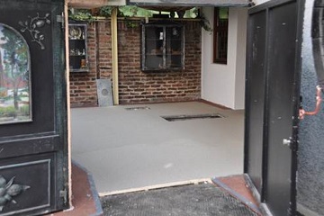 farbiger Asphalt CreaPhalt im Innenhof